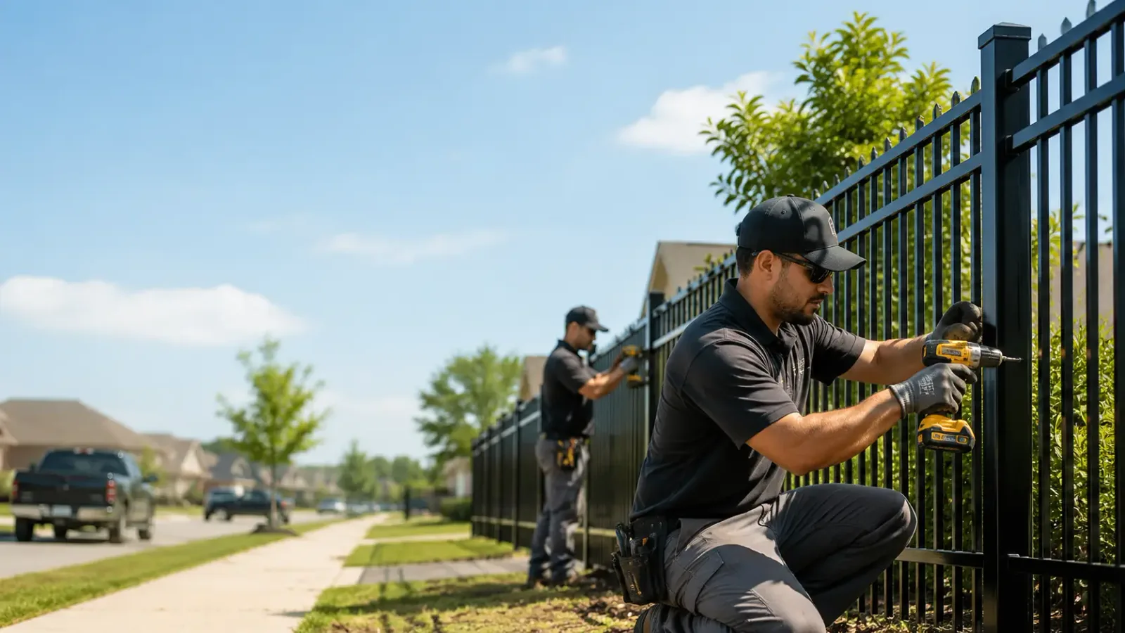 Metal Fence Installation in Franklinton, LA